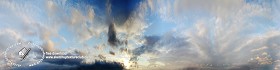 Textures   -   BACKGROUNDS &amp; LANDSCAPES   -  SKY &amp; CLOUDS - Panoramic sky with clouds background 17780
