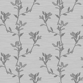Textures   -   MATERIALS   -   WALLPAPER   -   Parato Italy   -   Natura  - Ramage natura wallpaper by parato texture seamless 11435 - Bump