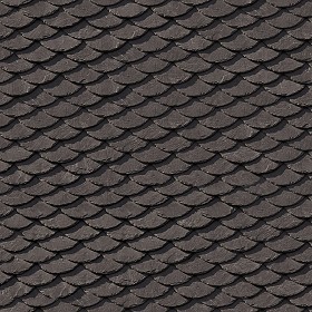 Textures   -   ARCHITECTURE   -   ROOFINGS   -  Slate roofs - Slate roofing texture seamless 03897