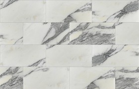 Textures   -   ARCHITECTURE   -   TILES INTERIOR   -   Marble tiles   -  White - Arabesqued cervaiole white marble floor tile texture seamless 14805