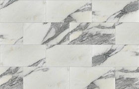 Textures   -   ARCHITECTURE   -   TILES INTERIOR   -   Marble tiles   -   White  - Arabesqued cervaiole white marble floor tile texture seamless 14805 (seamless)