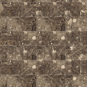 Textures   -   ARCHITECTURE   -   TILES INTERIOR   -   Marble tiles   -  Brown - Breccia brown marble tile texture seamless 14182