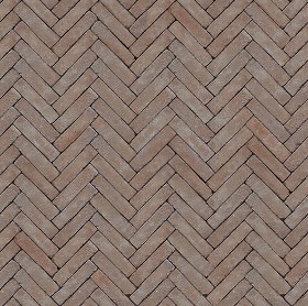 Textures   -   ARCHITECTURE   -   PAVING OUTDOOR   -   Terracotta   -   Herringbone  - Cotto paving herringbone outdoor texture seamless 06729 (seamless)