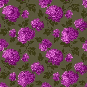 Textures   -   MATERIALS   -   WALLPAPER   -   Floral  - Floral wallpaper texture seamless 10986 (seamless)