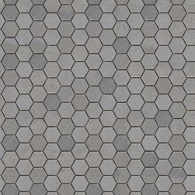 Textures   -   ARCHITECTURE   -   PAVING OUTDOOR   -  Hexagonal - Marble paving outdoor hexagonal texture seamless 05985