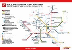 Textures   -   ARCHITECTURE   -   DECORATIVE PANELS   -   World maps   -   Metr&#242; maps  - Milan metro map 03130