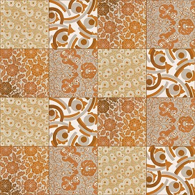 Textures   -   ARCHITECTURE   -   TILES INTERIOR   -   Ornate tiles   -   Patchwork  - Patchwork tile texture seamless 16591 (seamless)