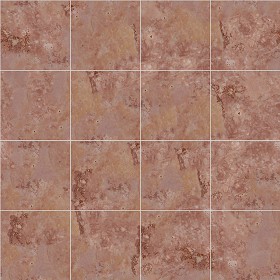 Textures   -   ARCHITECTURE   -   TILES INTERIOR   -   Marble tiles   -  Pink - Pink selva floor marble tile texture seamless 14507