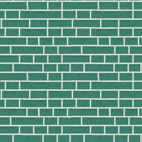 Textures   -   ARCHITECTURE   -   BRICKS   -   Colored Bricks   -  Sandblasted - Sandblasted bricks colored texture seamless 00042