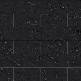 Textures   -   ARCHITECTURE   -   TILES INTERIOR   -   Marble tiles   -  Black - Soapstone black marble tile texture seamless 14114