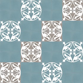 Textures   -   ARCHITECTURE   -   TILES INTERIOR   -   Cement - Encaustic   -  Encaustic - Traditional encaustic cement ornate tile texture seamless 13438