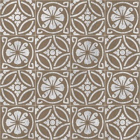 Textures   -   ARCHITECTURE   -   TILES INTERIOR   -   Cement - Encaustic   -  Victorian - Victorian cement floor tile texture seamless 13658