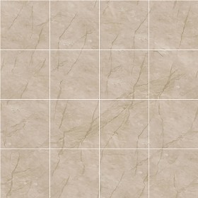 Textures   -   ARCHITECTURE   -   TILES INTERIOR   -   Marble tiles   -  Cream - Adria beige marble tile texture seamless 14254