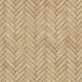 Textures   -   ARCHITECTURE   -   PAVING OUTDOOR   -   Terracotta   -   Herringbone  - Cotto paving herringbone outdoor texture seamless 06730 (seamless)