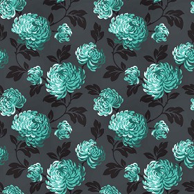 Textures   -   MATERIALS   -   WALLPAPER   -  Floral - Floral wallpaper texture seamless 10987