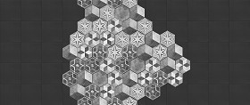 Textures   -   ARCHITECTURE   -   TILES INTERIOR   -  Hexagonal mixed - Hexagonal tile texture seamless 16869
