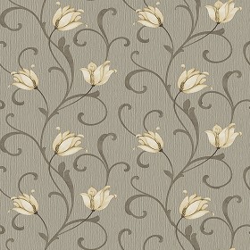 Textures   -   MATERIALS   -   WALLPAPER   -   Parato Italy   -   Elegance  - Lily wallpaper elegance by parato texture seamless 11332 (seamless)