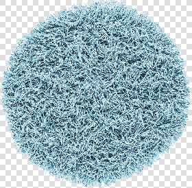 Textures   -   MATERIALS   -   RUGS   -   Round rugs  - Round long pile rug texture 19956