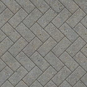 Textures   -   ARCHITECTURE   -   PAVING OUTDOOR   -   Pavers stone   -  Herringbone - Stone paving outdoor herringbone texture seamless 06512