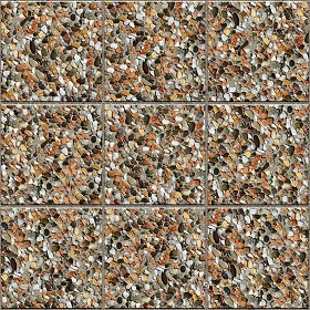 Textures   -   ARCHITECTURE   -   PAVING OUTDOOR   -   Washed gravel  - Washed gravel paving outdoor texture seamless 17855 (seamless)