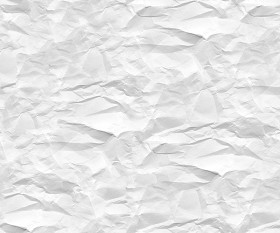 Textures   -   MATERIALS   -   PAPER  - White crumpled paper texture seamless 10827 (seamless)