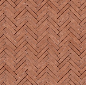 Textures   -   ARCHITECTURE   -   PAVING OUTDOOR   -   Terracotta   -  Herringbone - Cotto paving herringbone outdoor texture seamless 06731