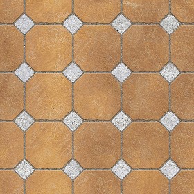 Textures   -   ARCHITECTURE   -   PAVING OUTDOOR   -   Terracotta   -  Blocks regular - Cotto paving outdoor regular blocks texture seamless 06643