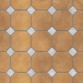 Textures   -   ARCHITECTURE   -   PAVING OUTDOOR   -   Terracotta   -   Blocks regular  - Cotto paving outdoor regular blocks texture seamless 06643 (seamless)