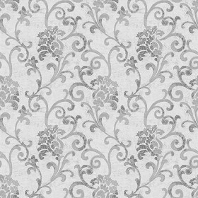 Textures   -   MATERIALS   -   WALLPAPER   -   Parato Italy   -   Creativa  - Flower english wallpaper creativa by parato texture seamless 11270 - Bump