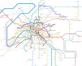 Textures   -   ARCHITECTURE   -   DECORATIVE PANELS   -   World maps   -  Metr&#242; maps - Paris metro map 03132