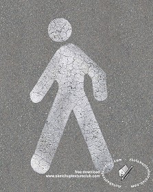 Textures   -   ARCHITECTURE   -   ROADS   -  Roads Markings - Road markings pedestrian area texture 18742