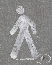 Textures   -   ARCHITECTURE   -   ROADS   -   Roads Markings  - Road markings pedestrian area texture 18742