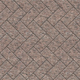 Textures   -   ARCHITECTURE   -   PAVING OUTDOOR   -   Pavers stone   -   Herringbone  - Stone paving outdoor herringbone texture seamless 06513 (seamless)