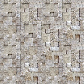 Textures   -   ARCHITECTURE   -   STONES WALLS   -   Claddings stone   -  Interior - Travertine cladding internal walls texture seamless 08033