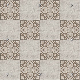 Textures   -   ARCHITECTURE   -   TILES INTERIOR   -   Marble tiles   -  Marble geometric patterns - Travertine floor tile texture seamless 2 21123