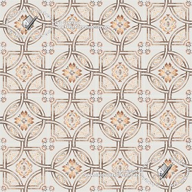 Textures   -   ARCHITECTURE   -   TILES INTERIOR   -   Ornate tiles   -   Geometric patterns  - Ceramic floor tile geometric patterns texture seamless 18855 (seamless)
