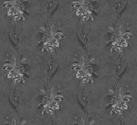 Textures   -   MATERIALS   -   WALLPAPER   -   Parato Italy   -   Anthea  - Flower wallpaper anthea by parato texture seamless 11220 - Bump