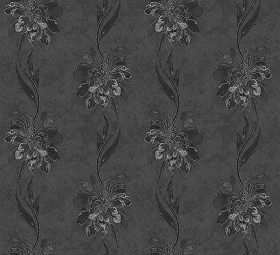 Textures   -   MATERIALS   -   WALLPAPER   -   Parato Italy   -   Anthea  - Flower wallpaper anthea by parato texture seamless 11220 - Specular