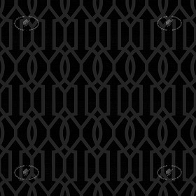 Textures   -   MATERIALS   -   FABRICS   -   Geometric patterns  - Green covering fabric geometric printed texture seamless 20943 - Specular