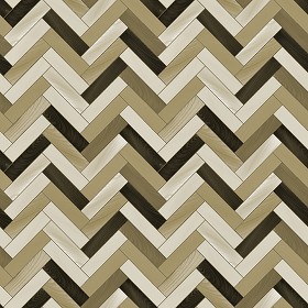 Textures   -   ARCHITECTURE   -   WOOD FLOORS   -  Herringbone - Herringbone colored parquet texture seamless 04893