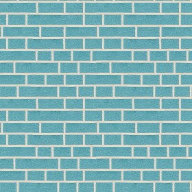 Textures   -   ARCHITECTURE   -   BRICKS   -   Colored Bricks   -  Sandblasted - Sandblasted bricks colored texture seamless 00045