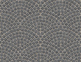 Textures   -   ARCHITECTURE   -   ROADS   -   Paving streets   -   Cobblestone  - Street paving cobblestone texture seamless 07339 (seamless)
