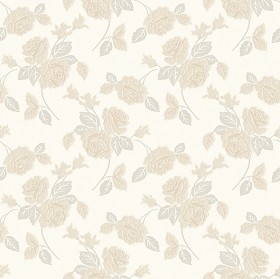 Textures   -   MATERIALS   -   WALLPAPER   -   Parato Italy   -  Nobile - The rose nobile floral wallpaper by parato texture seamless 11455