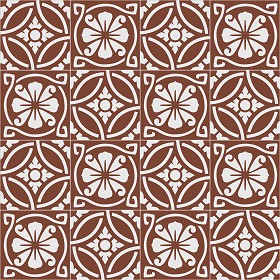 Textures   -   ARCHITECTURE   -   TILES INTERIOR   -   Cement - Encaustic   -  Victorian - Victorian cement floor tile texture seamless 13661