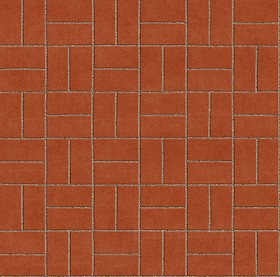 Textures   -   ARCHITECTURE   -   PAVING OUTDOOR   -   Terracotta   -   Blocks regular  - Cotto paving outdoor regular blocks texture seamless 06645 (seamless)