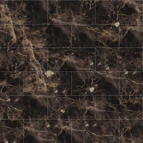 Textures   -   ARCHITECTURE   -   TILES INTERIOR   -   Marble tiles   -   Brown  - Emperador brown marble tile texture seamless 14186 (seamless)