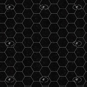 Textures   -   ARCHITECTURE   -   TILES INTERIOR   -   Marble tiles   -   Marble geometric patterns  - Hexagonal black marble floor tile texture seamless 1 21125 (seamless)