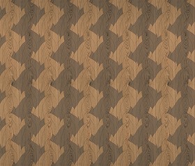 Textures   -   ARCHITECTURE   -   WOOD FLOORS   -  Decorated - Parquet decorated texture seamless 04632