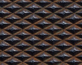 Textures   -   MATERIALS   -   METALS   -  Plates - Rusty metal plate texture seamless 10580