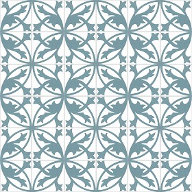 Textures   -   ARCHITECTURE   -   TILES INTERIOR   -   Cement - Encaustic   -   Encaustic  - Traditional encaustic cement ornate tile texture seamless 13442 (seamless)